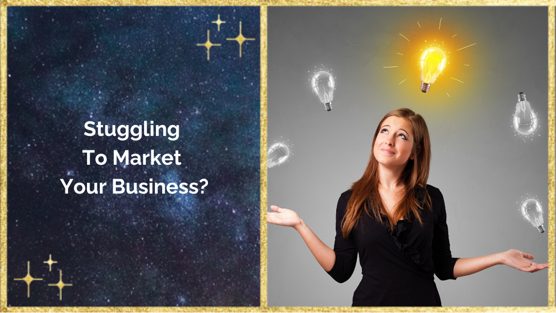 Struggling to market your business? Woman juggling lightbulbs